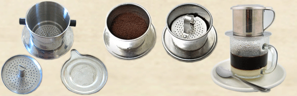 cách pha cà phê phin chất