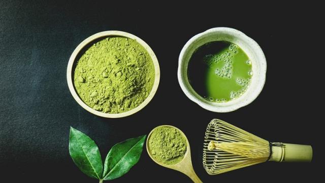 Cà Phê Bột Trà Xanh