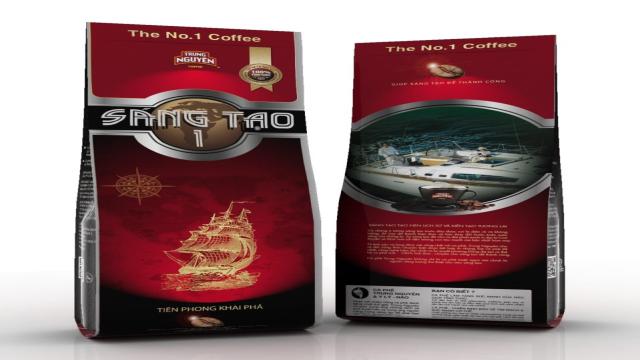 Cà Phê Rang Xay Sáng Tạo 1 Trung Nguyên Gói