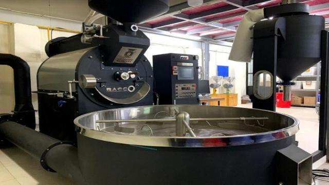 Hệ thống rang xay cà phê công nghệ Hot Air tại xưởng HM Coffee Roastery