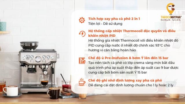 Máy Xay Pha Cà Phê Breville