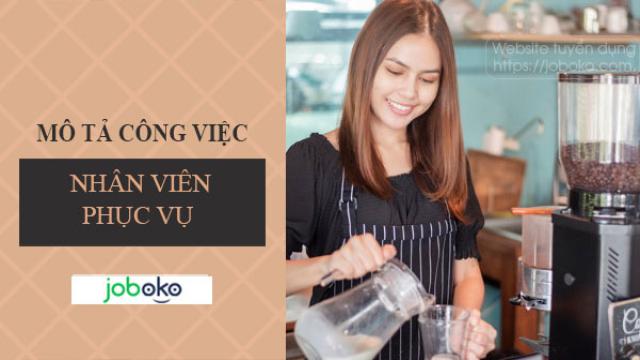 Mô Tả Nhân Viên Phục Vụ Quán Ăn