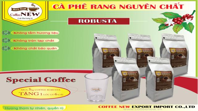 Mua Cà Phê Robusta Rang Tẩm