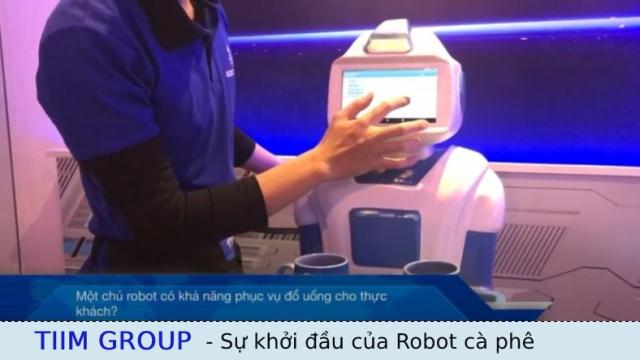 Robot Phục Vụ Quán Cà Phê