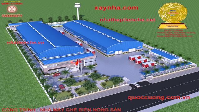 Thiết Kế Nhà Máy Sản Xuất Cà Phê Hòa Tan