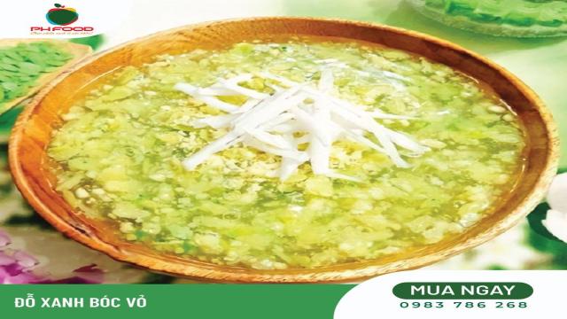 đậu Xanh Bỏ Vỏ 1 Đỗ Xanh Bóc Vỏ | Thực Phẩm PHFood.vn