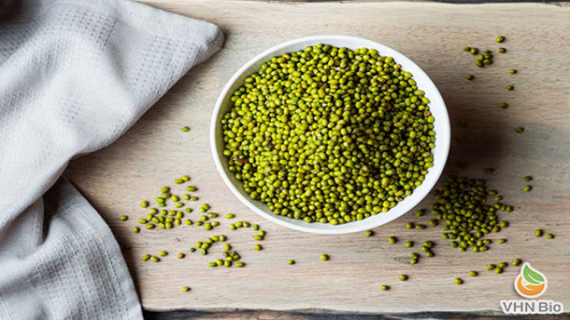 dau xanh la thuc pham