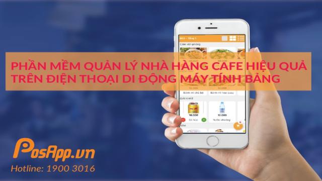 Máy Tính Bảng Samsung để Order Cà Phê