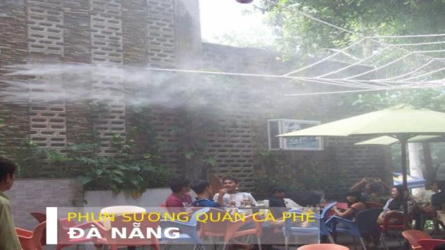 Máy phun sương quán cafe đà nẵng